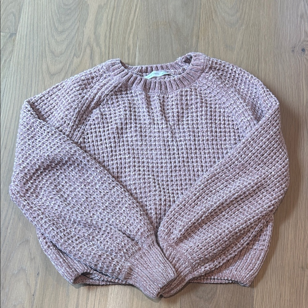 Altar'd State Blush Knit Sweater